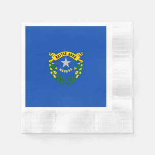 Nevada Statlig flagga Design Pappersservett