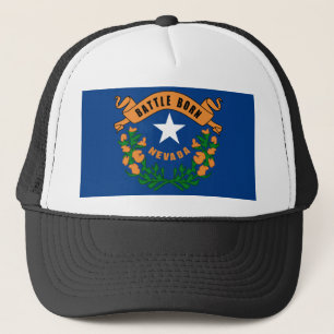 Nevada statlig flagga keps