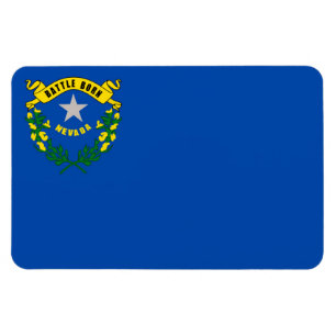 Nevada statlig flagga magnet