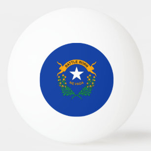 Nevada Statlig flagga Pingisboll