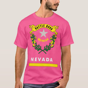 Nevada Statlig flagga T Shirt
