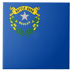 Nevada Statlig flagga Tile Kakelplatta
