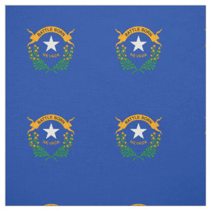 Nevada Statlig flagga Tyg