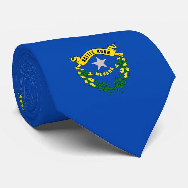 Nevada statlig flaggadesign slips (Rullad)