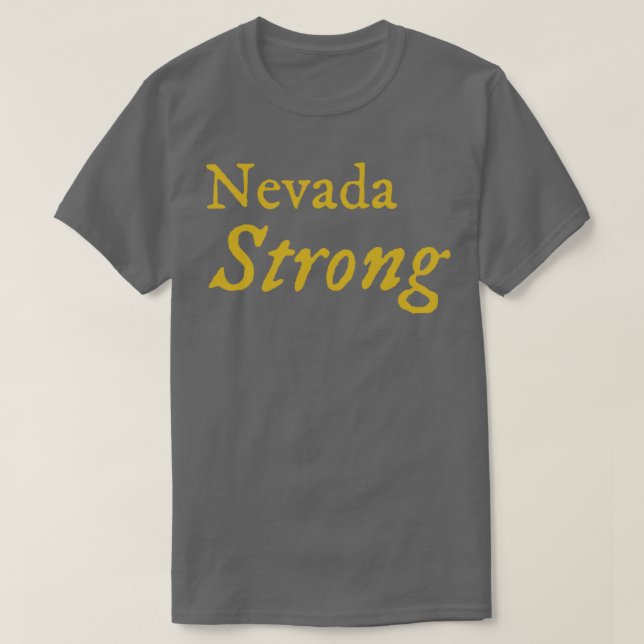 Nevada Strong T Shirt (Design framsida)