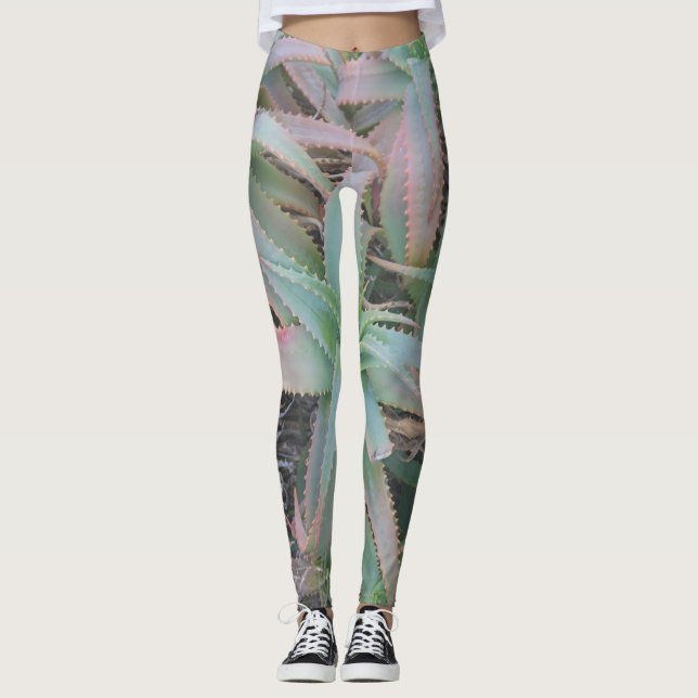Nevada suckulenter leggings (Framsida)