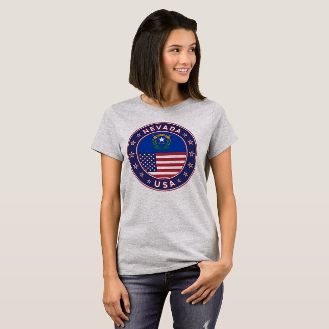 Nevada T Shirt (Hel framsida)