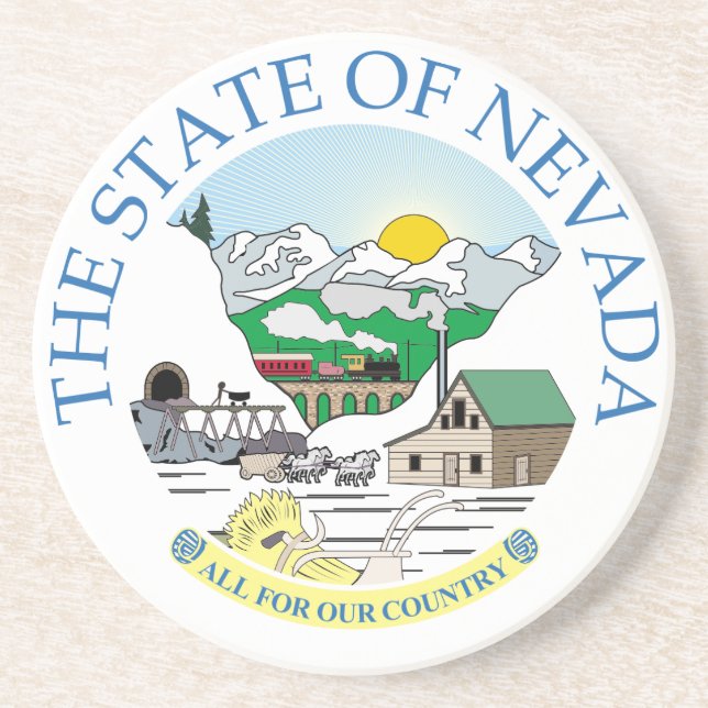 Nevada-tecken Underlägg (Framsidan)