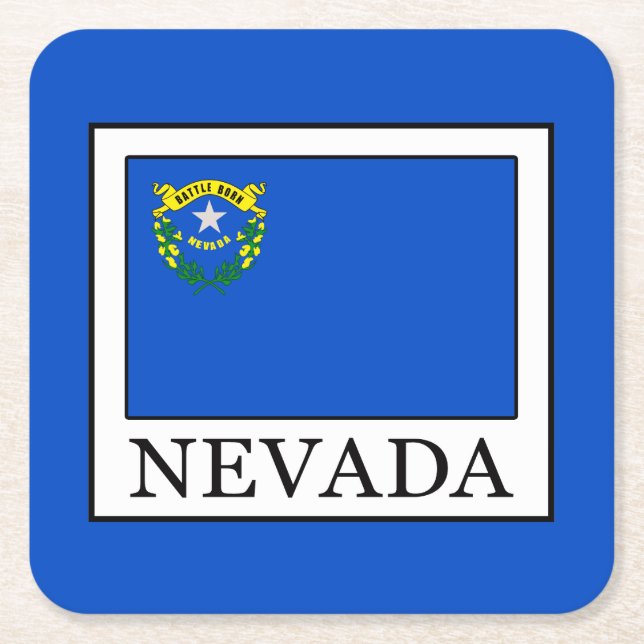Nevada Underlägg Papper Kvadrat (Framsidan)