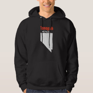 Nevada Usa Delstat Amerika Resa Nevadan Tonopah Hoodie