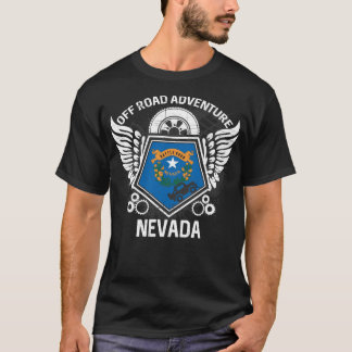 Nevada utanför väg Äventyr 4x4-järnvägstrafik Ride T Shirt