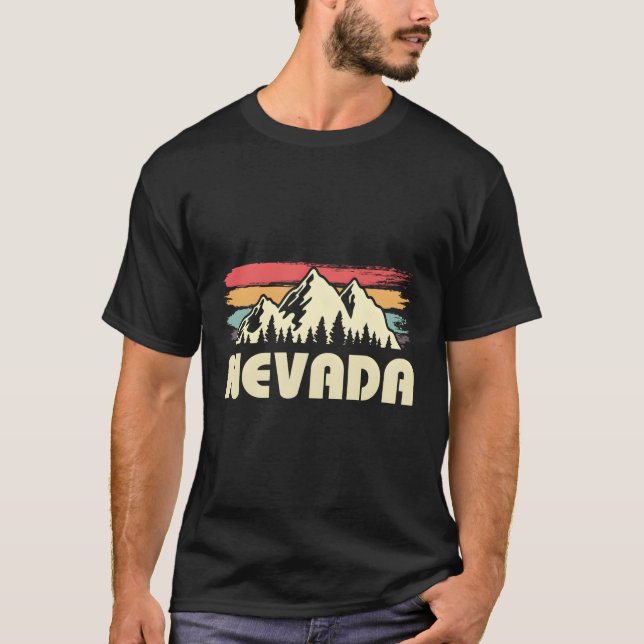 Nevada Utomhus Äventyr T Shirt (Framsida)