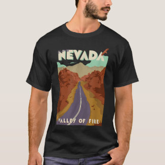 Nevada Valley Of T Shirt