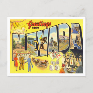 Nevada Vintage Big Brev vykort