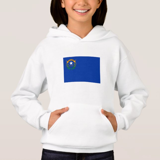Nevadas delstatsflagga t shirt (Framsida)