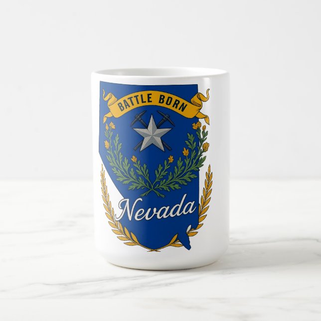 Nevadas statskprid kaffemugg (Center)