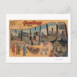 NevadaStor Brev ScenesNevada Vykort