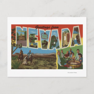 NevadaStora BokstavsscenerNevada 2 Vykort