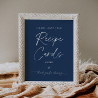 NEVE Navy Recification Card Sign - Lämna recept