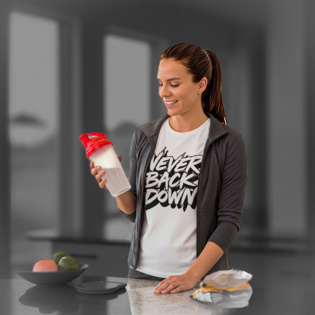 Never Back Down T Shirt (Skapare uppladdad)