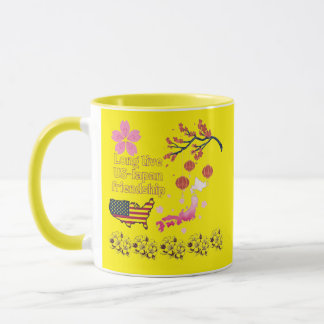 Never ending friendship yellow mugg