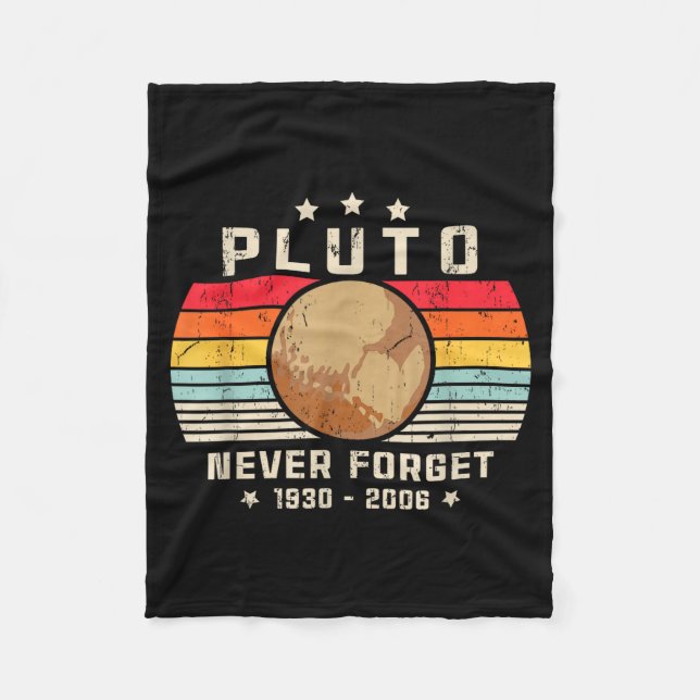 Never Forget Shirt. Retro Style Funny Space, Scien Fleecefilt (Framsidan)