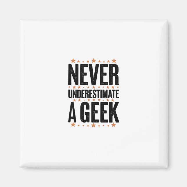 never underestimate a geek magnet (Framsidan)