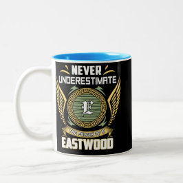 Never Underestimate The Power Of A Eastwood Två-Tonad Mugg