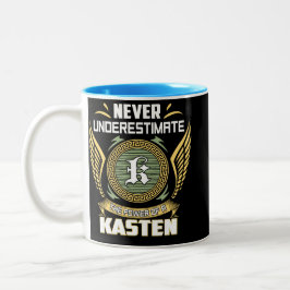 Never Underestimate The Power Of A Kasten Två-Tonad Mugg