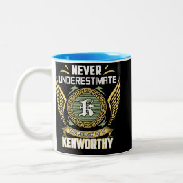 Never Underestimate The Power Of A Kenworthy Två-Tonad Mugg