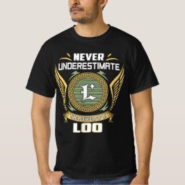 Never Underestimate The Power Of A Loo T Shirt