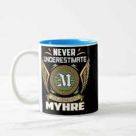Never Underestimate The Power Of A Myhre Två-Tonad Mugg