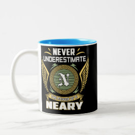 Never Underestimate The Power Of A Neary Två-Tonad Mugg