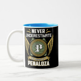 Never Underestimate The Power Of A Penaloza Två-Tonad Mugg