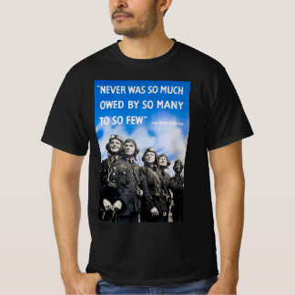 Never was so much owed poster t shirt