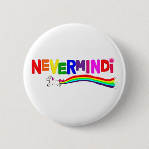 Nevermindi knäppas logotypen knapp