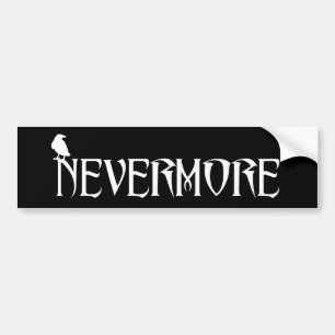 Nevermore Bildekal