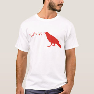 Nevermore korpsvart t shirt