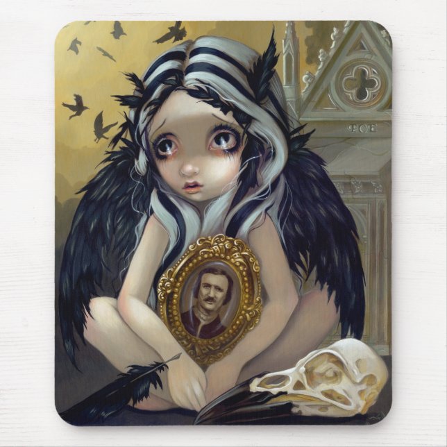 "Nevermore" Mousepad Musmatta (Framsidan)
