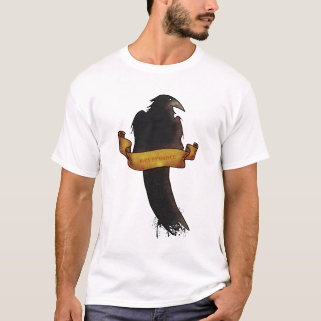 nevermore t-shirt (Framsida)