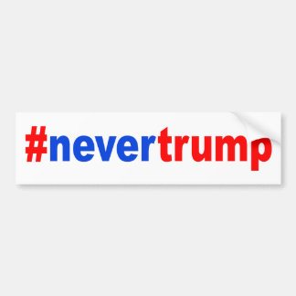 "#nevertrump ", bildekal