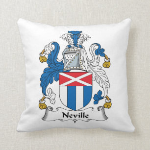 Neville familjvapensköld kudde