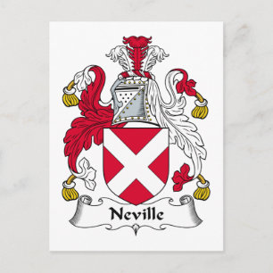 Neville Family Crest Vykort