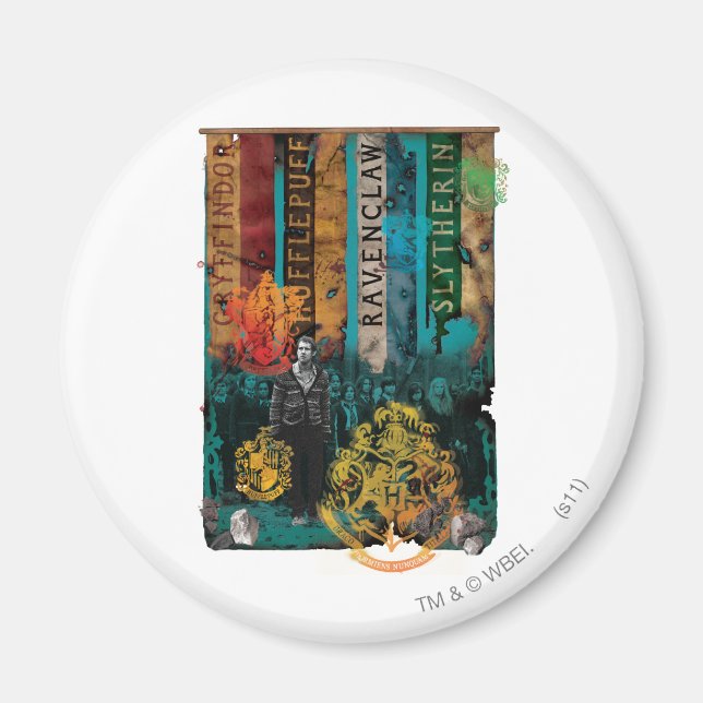 Neville Longbottom Collage 1 Magnet (Framsidan)