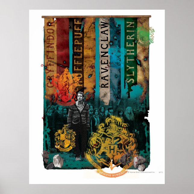 Neville Longbottom Collage 1 Poster (Framsidan)