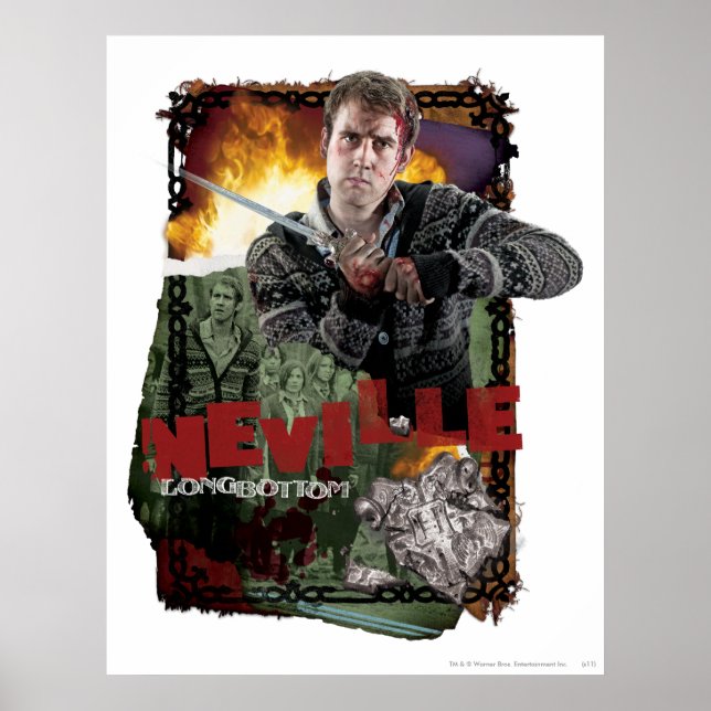 Neville Longbottom Collage 2 Poster (Framsidan)