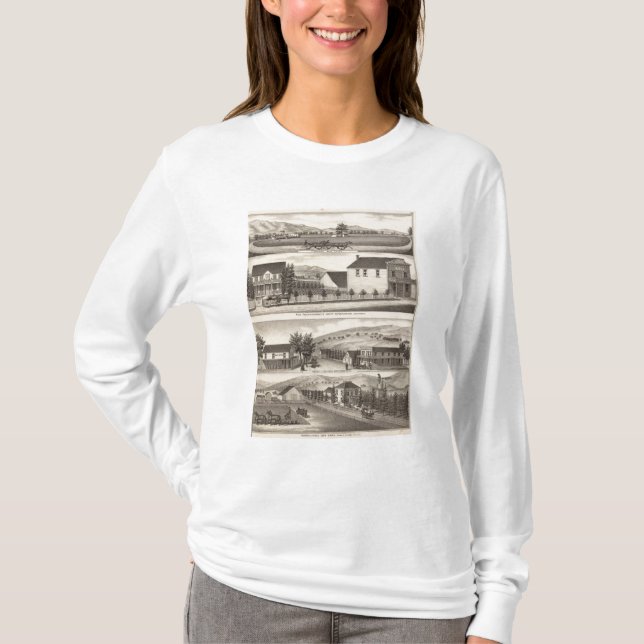 Nevis gröna uppehåll, brukar tee shirt (Framsida)