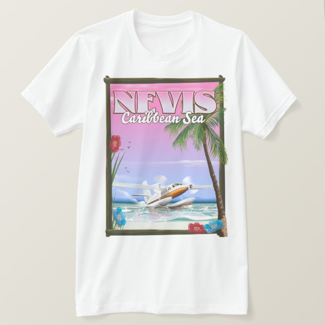 Nevis Helgdag poster. T Shirt (Design framsida)