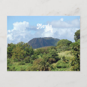 Nevis liggande vykort