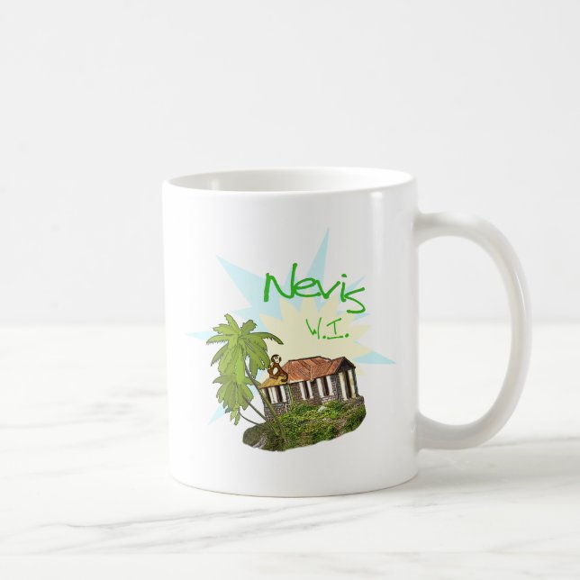 Nevis ö kaffemugg (Höger)